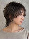 ウルフカット髪質改善レイヤーウルフウルフボブくびれヘア