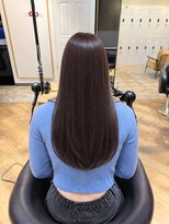 リゴ ヘアー(RIGO hair)&nbsp;艶感カシスブラウン×ロング