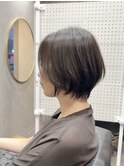 脱白髪染めショート/40代/50代/60代