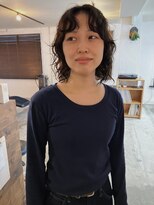 ハニーマスタード(HONEY MUSTARD) medium perm