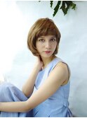 外国人風　大人可愛い　ゆるふわ　耳かけ　ボブ