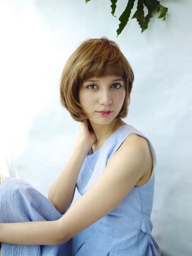 リパブリッシュ バイ ゴズウェルヘア(Republish by Goeswell Hair) 外国人風　大人可愛い　ゆるふわ　耳かけ　ボブ