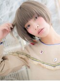 カラーで差のつく◎個性派ショートａ