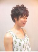 キュートなカーリーショート♪