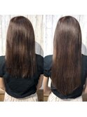 シールエクステ40枚 Before after　【mifuyu】