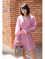 ディスオモテサンドウ 表参道(This OMOTESANDO)&nbsp;【This OMOTESANDO表参道】流行りのスタイルでモテ可愛ボブ★