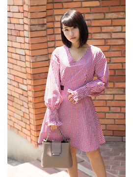 ディスオモテサンドウ 表参道(This OMOTESANDO) 【This OMOTESANDO表参道】流行りのスタイルでモテ可愛ボブ★