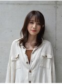 大人かわいい小顔ミディ