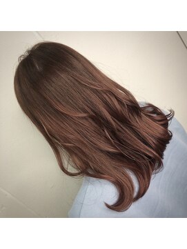 カラット 堺東(CARAT) お洒落上品ミディアム/ナチュラルピンクグレージュ/CARAT 堺東