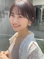 コクーン(Cocoon)&nbsp;ボブ風ショート#くびれヘア#アプリコットオレンジ