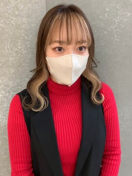 ロンドヴァリー 渋谷店(Lond vallee) フェイスフレーミングホワイトベージュ！