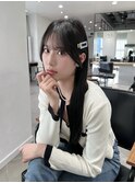 簡単ピンアレンジヘア【田部井達朗】