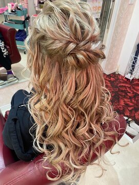 ハナココ 水戸店(hana Coco) ハーフアップ