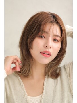 アトラ ハッピーヘアライフ 昭和町店(attra happyhairlife) 垢抜けイヤリングカラー