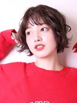 エーツーフリーダム(AA.FREEDOM) 似合わせカット小顔前髪マチルダボブニュアンスカール
