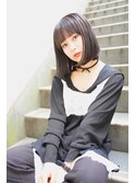 【早瀬忍】黒髪ボブ