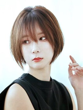 ヘアカフェ アティス(hair cafe Atease) ★大人前下がりショート