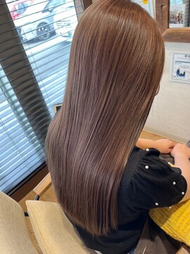 トライベッカスマートサロン(TRIBECA smart salon) ナチュラルストレート/髪質改善/サラ艶ロング/艶髪