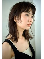 シア(SHEA gakugeidaigaku)&nbsp;レイヤーカット/外ハネミディ/姫カットレイヤー/30代40代50代