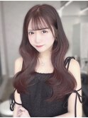★10代20代30代美髪韓国ヘア波巻きレイヤーくびれワンホンヘア