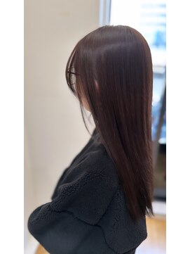 ユニック ウメダ(unique UMEDA) ほんのりピンクブラウンカラー