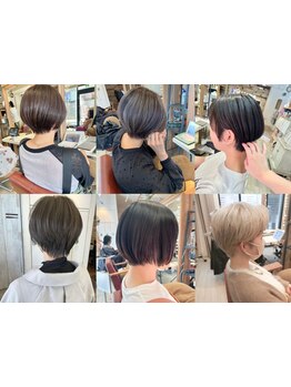 ショートStyleのスペシャリストが担当*丸みのあるシルエット&くびれショートStyleで上品に[横須賀/学割U24]
