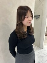 キング(K!ng)&nbsp;縮毛矯正髪質改善ハイライトレイヤーカット楠葉美容室エクステ