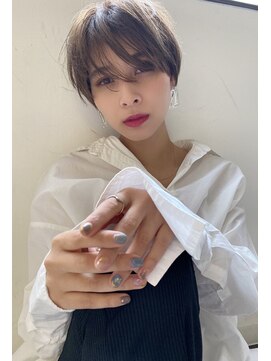 ワン バイ ジエクト(One by The Ect) 【似合わせ】小顔ショート/フェザーショート/細めハイライト