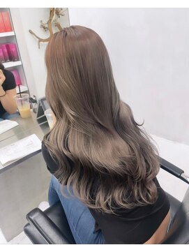 アディション 新宿(ADITION) 【韓国カラー】艶髪ダブルカラー/レイヤーカット/髪質改善/新宿