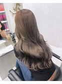 【韓国カラー】艶髪ダブルカラー/レイヤーカット/髪質改善/新宿