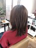 ☆[潤いライトコース]カット+ケアカラー+ベーストリートメント2.0