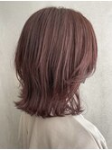 動きのあるレイヤーボブ