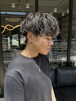 髪屋 紬&nbsp;メンズ/メンズパーマ/メンズカット/波巻きパーマ
