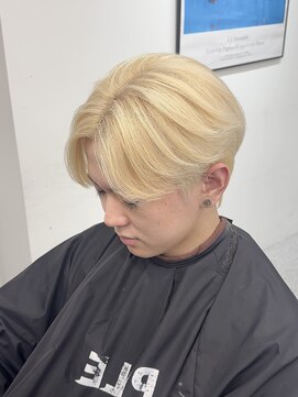 メンズペレ 渋谷(MEN'S PELE) MEN’S HAIR/ブルーブラック/フェザーパーマ/渋谷