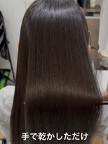 ココノサロン ハナレ(cocono salon HANARE)&nbsp;初めての縮毛矯正でお悩み解消！美髪ストレートヘア！