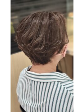 40代白髪ぼかしカラー【/相武台/ハイライト/ブリーチ/髪質改善】