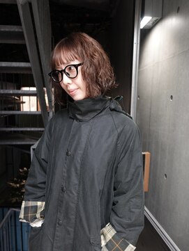 ココアベージュ/オリーブグレー/クラゲヘアー/小顔　[新潟/万代]