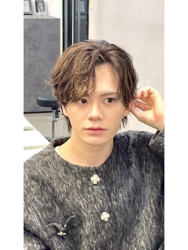 アイトーキョー 横浜(AI TOKYO) ラウンドマッシュ×ニュアンスパーマ