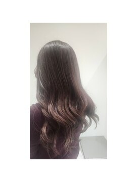 アース 上大岡店(HAIR&MAKE EARTH) ワンカラーで叶うパープル系カラー【上大岡】