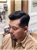 大人スキンフェードツーブロック刈り上げマンバン30代40代