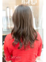 クレオメ 田町店(Cleome) グランマッシュ前髪艶髪斜めシースルーバング美髪イメチェン暗髪