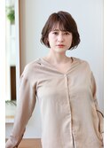 シースルーボブ