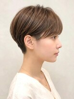 ヘアーブリーズ(hair breeze) 夏カラー×ショートボブ/大人透明感/白髪ぼかし/40代50代