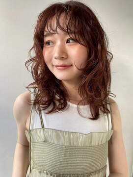 アッシュ 武蔵新城店(Ash) ミディアムパーマ