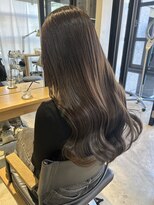 ニーイチイチ(211)&nbsp;くびれレイヤー/暗髪/艶髪/韓国レイヤー/顔型別スタイル特集