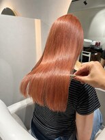 レヴァ(LEVA)&nbsp;茨木カラー×艶オレンジベージュ