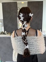 ルシエル(Luxiel)&nbsp;91. ヘアアレンジセット/大人上品アップヘア/グレージュ