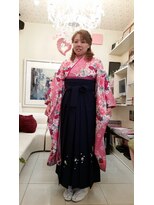 ココラー(COCOlar) ハカマ姿に似合うスタイル