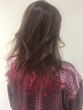 エムサロン 前橋川原(emusalon) チェリーピンクグラデーション