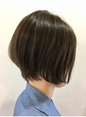 すっきりショートボブ
